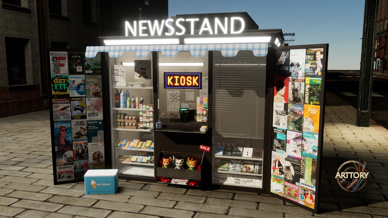 Media 1 for listing Kiosk. Newsstand. Basic & Horror edition