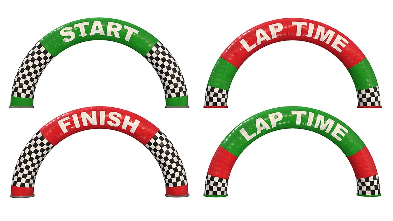 Media 1 for listing Race Track Arch Pack 03 Starter - Low Poly PBR
