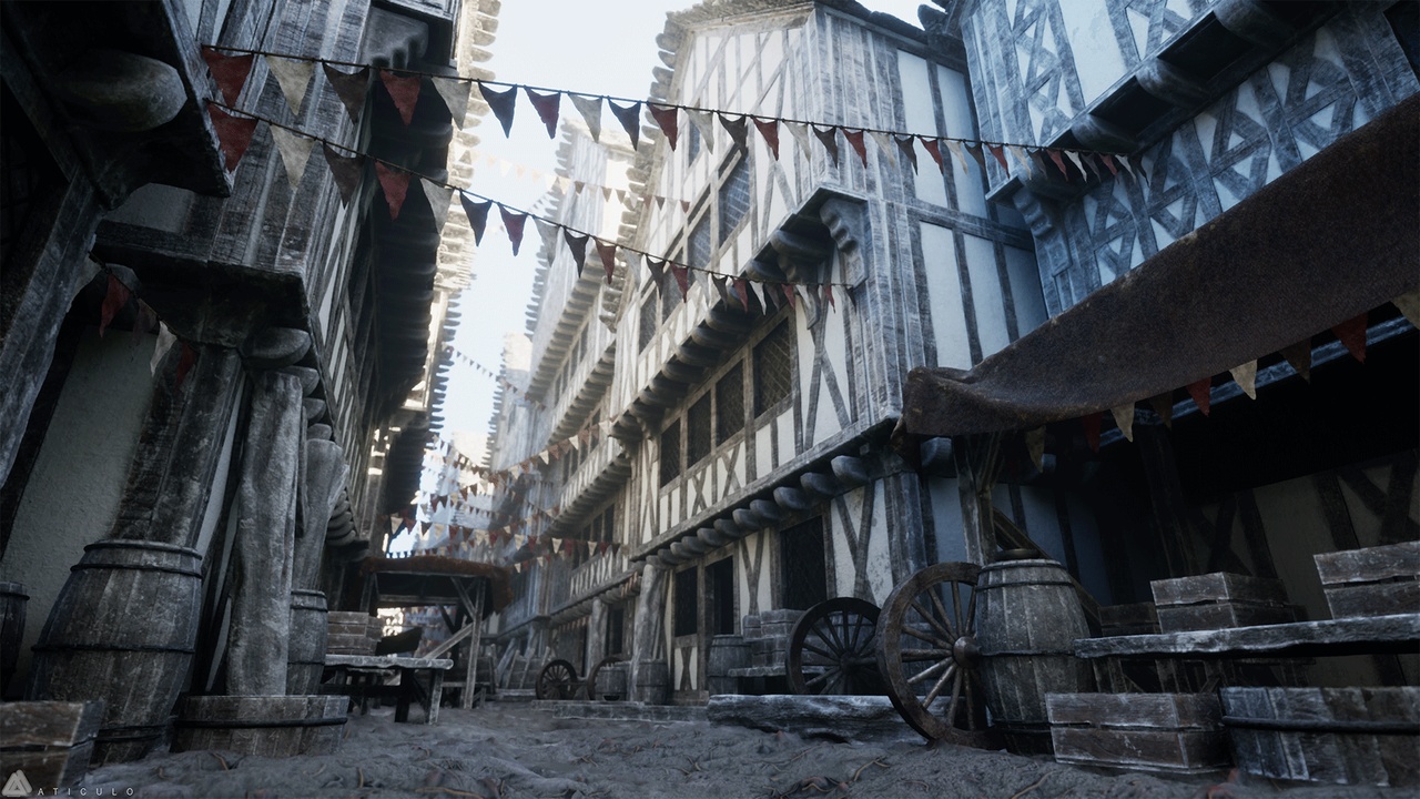 Media 1 for listing Modular Gothic Medieval Environment Pack
