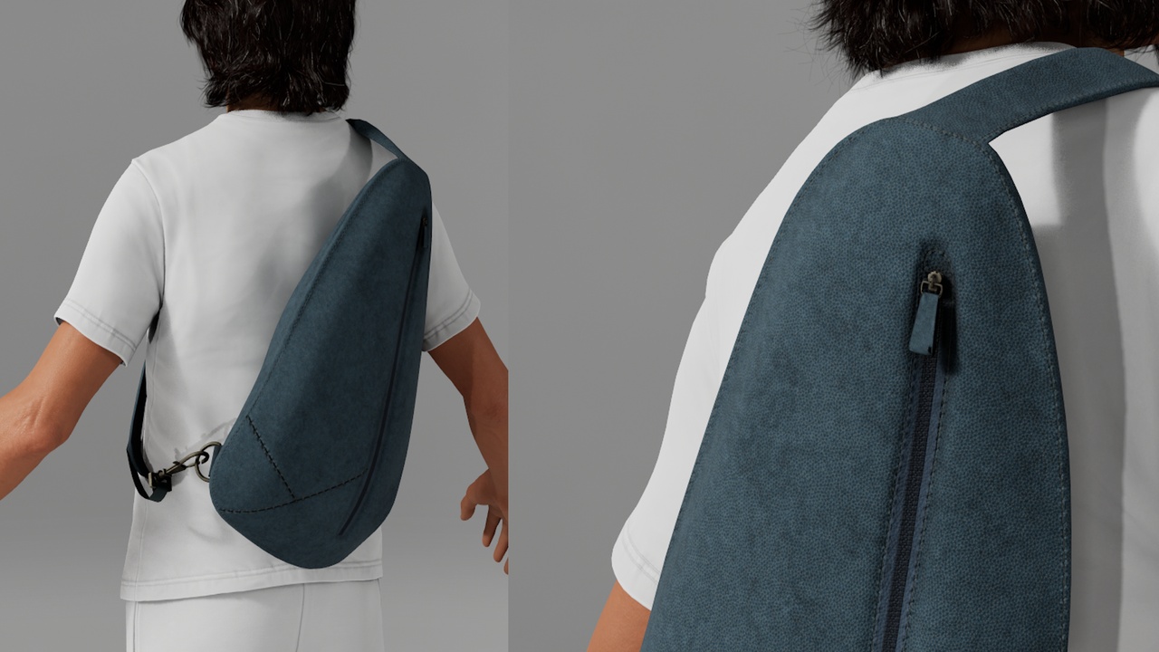 Media 1 for listing Sling Backpack - Metahuman Compatible