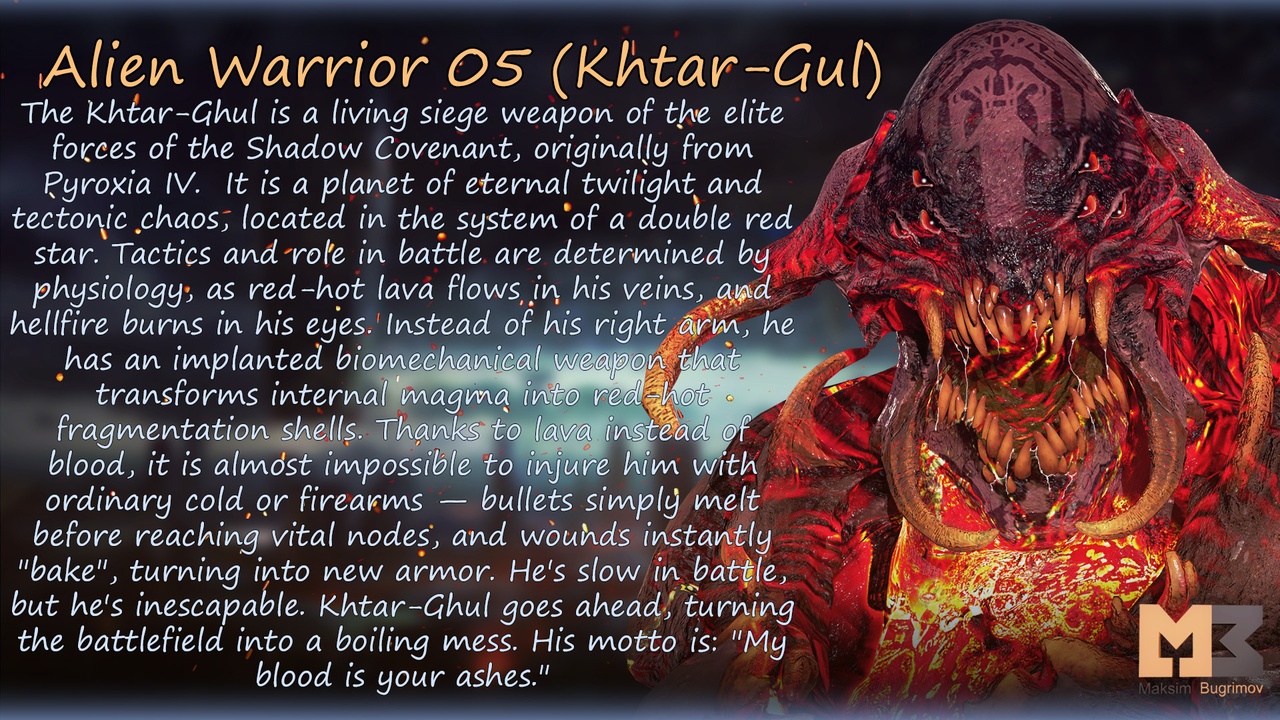 Media 1 for listing Alien Warrior 05