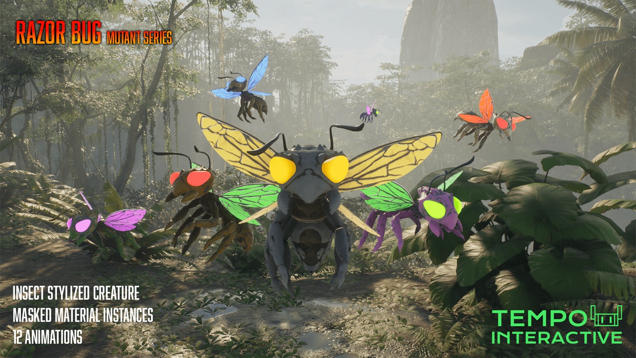 Media 1 for listing Razor Bug Insect - Mutant Series