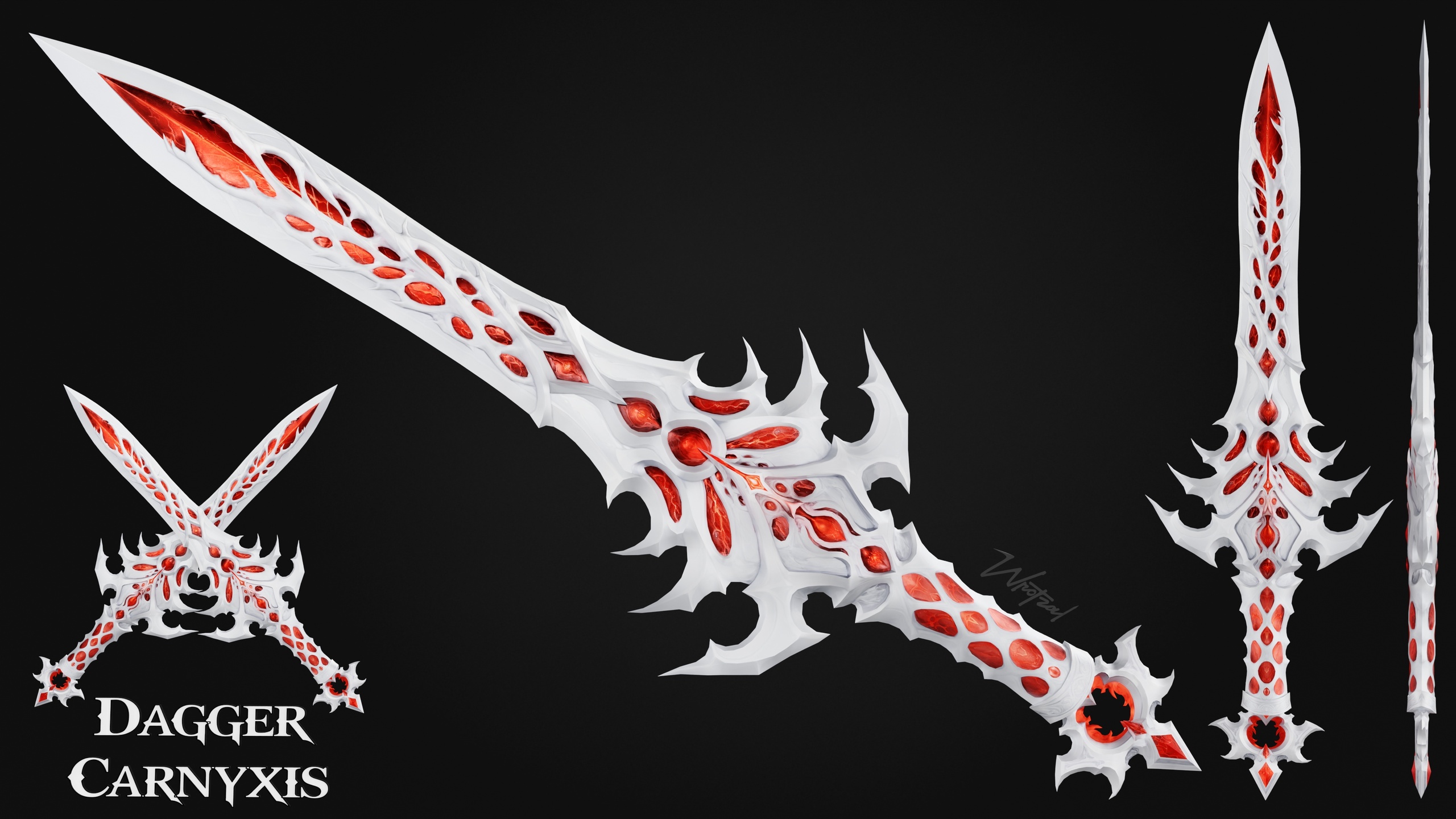 Media 1 for listing Dagger Carnyxis [Stylized Fantasy]