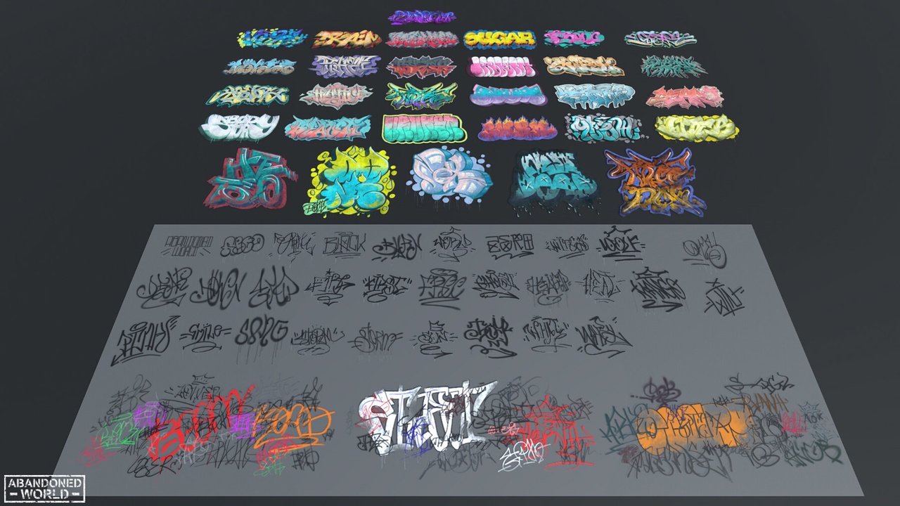 Media 1 for listing Graffiti Pack Decals IV