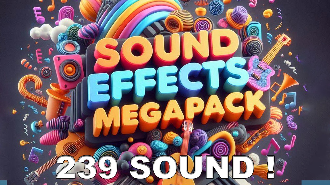 Media 1 for listing Sounds Effects Mega Pack Bundle Weapon Voices Upgrade Player Explosions