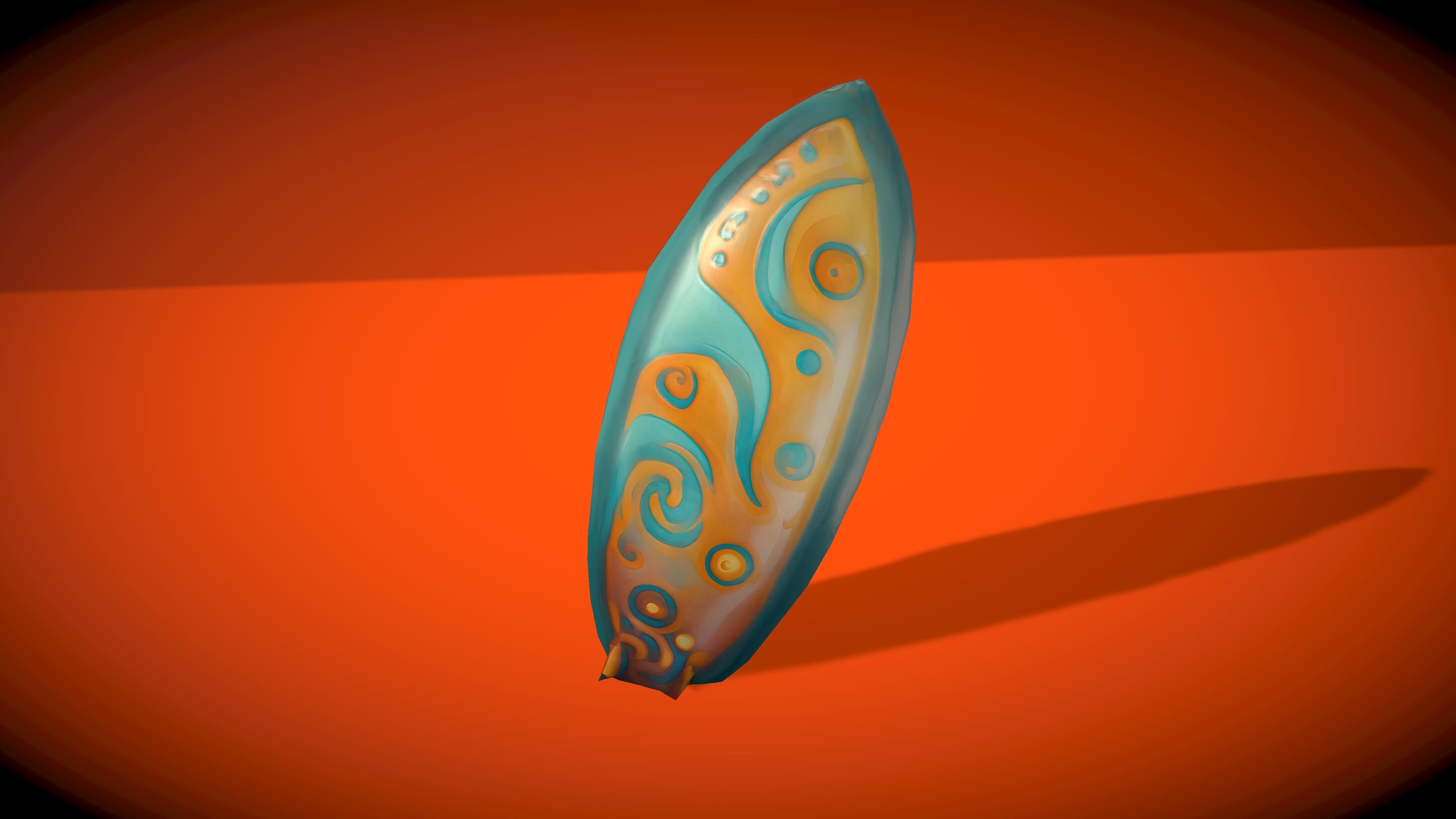 Media 1 for listing Cartoon Surfboard