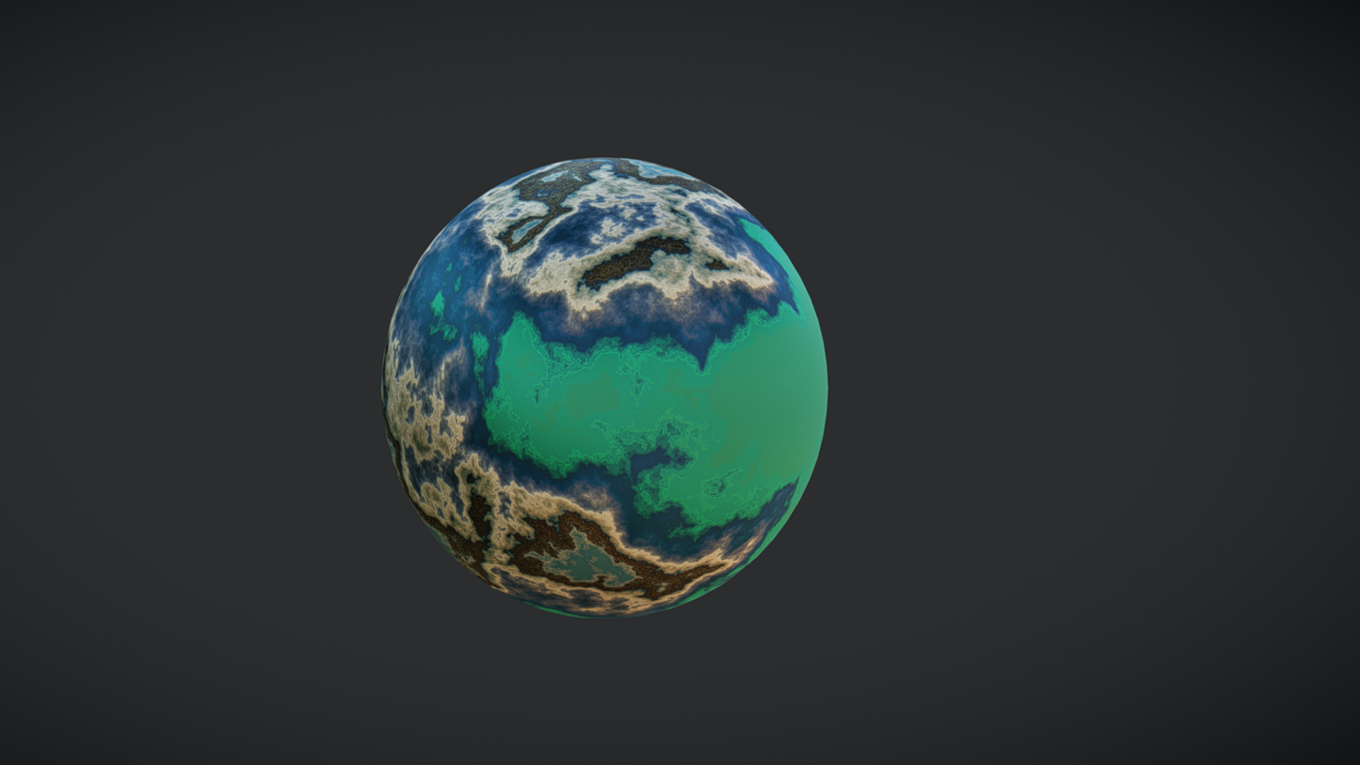 8k Stylized Planet 54 | Fab