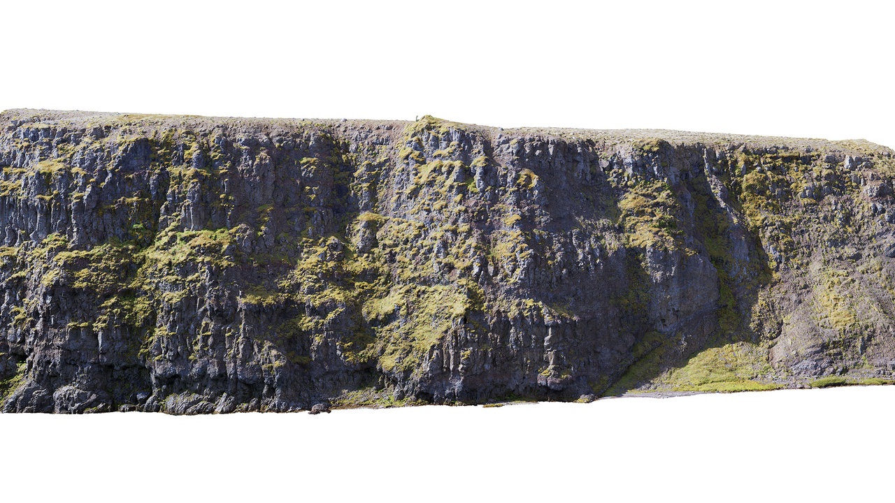 Media 1 for listing Canyon Cliff PBR Scan E