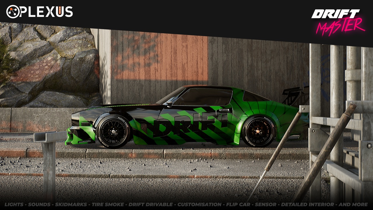 Media 1 for listing Drift Car Blackwidow UE5 - Customizable