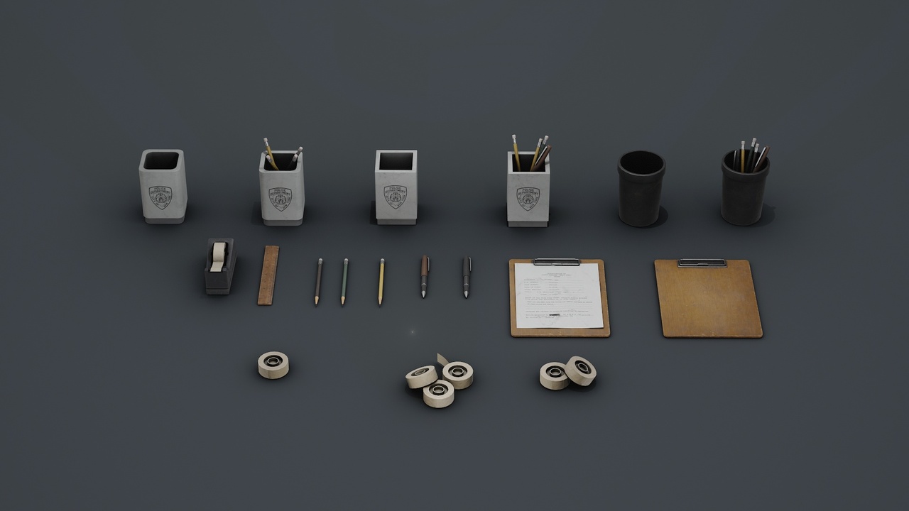 Media 1 for listing Office Props Set – Vol. 1