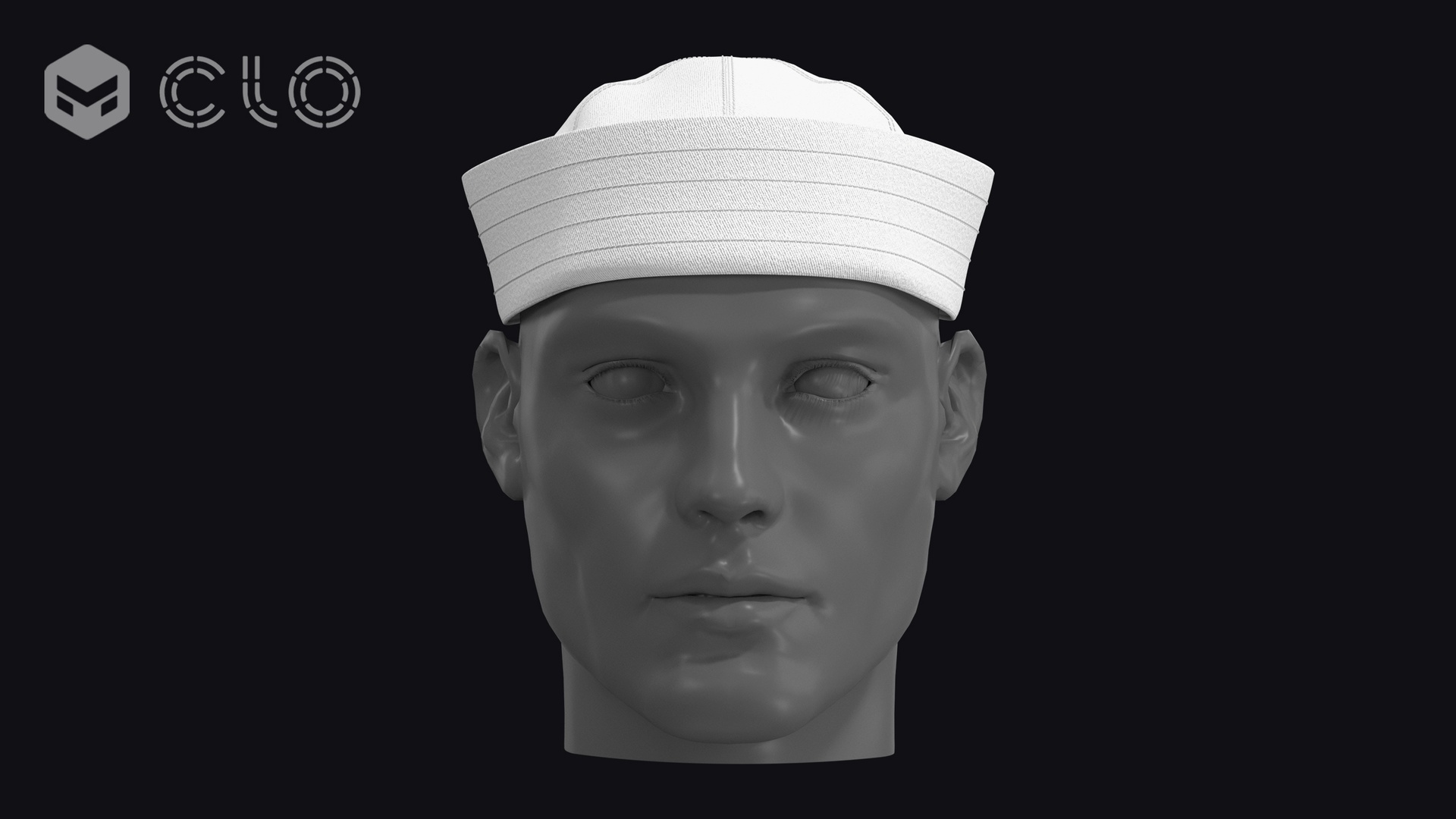 Media 1 for listing BAISIC SAILOR HAT / zpac obj fbx highpoly