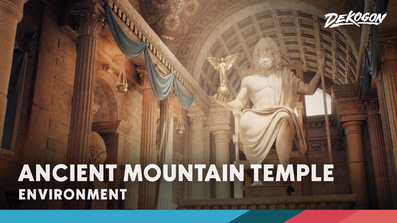 商品 Ancient Mountain Temple (Nanite) 的媒体 1