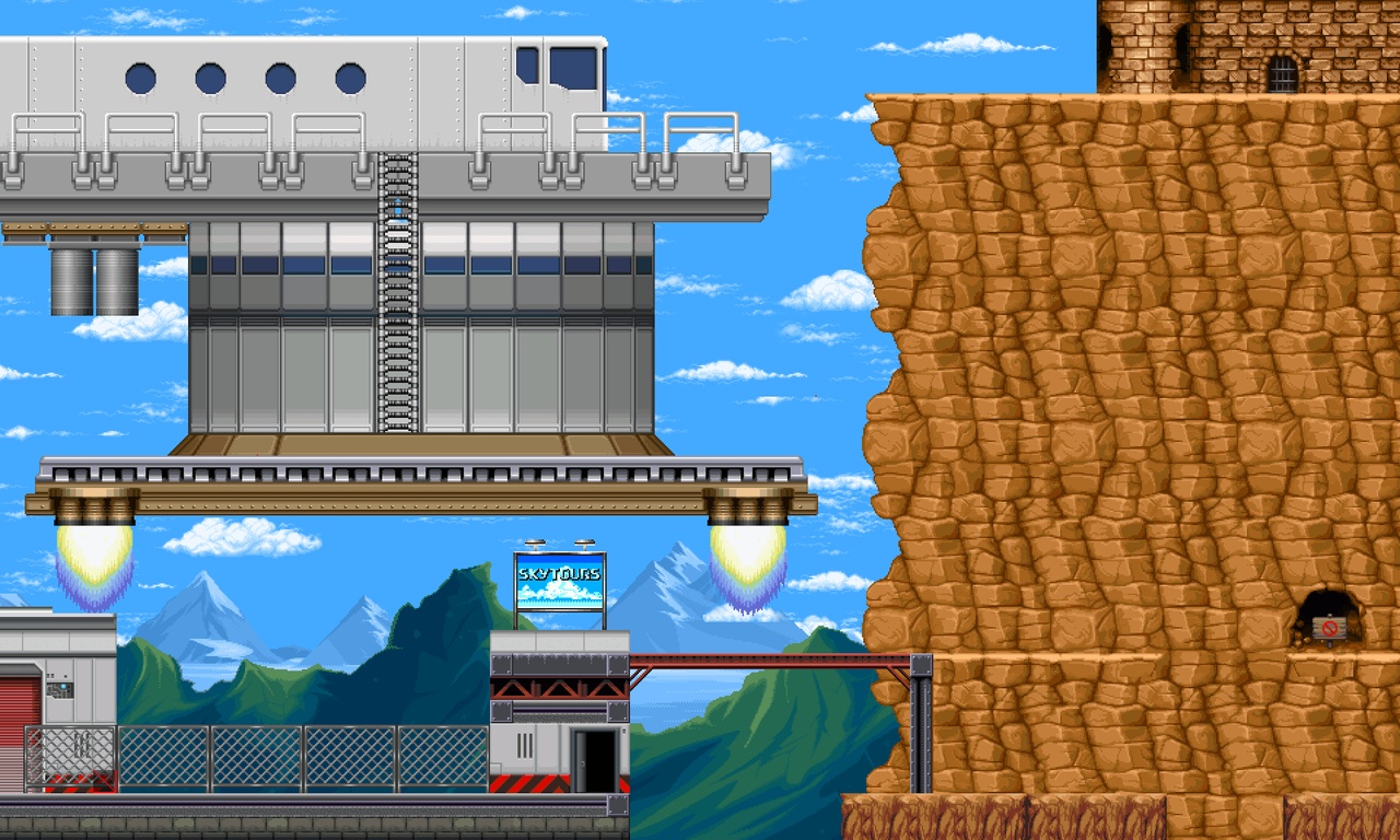 Media 1 for listing Cliff Assault Pixel Pack
