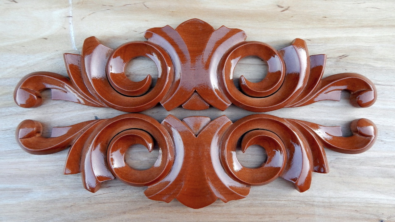 Media 1 for listing Set of carved decorations for CNC machines