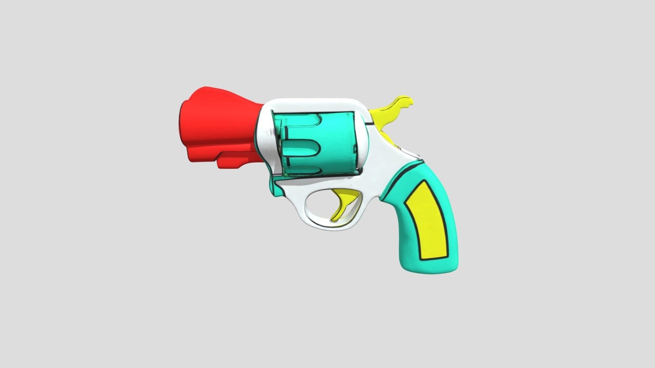Media 1 for listing MR.Blasty Pistol - Toy Revolver
