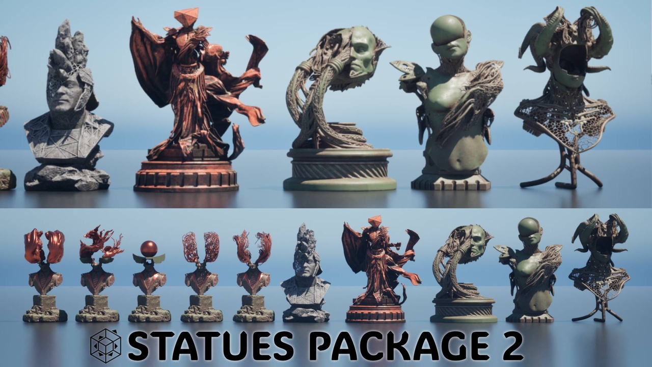 Media 1 for listing Statues Package 2