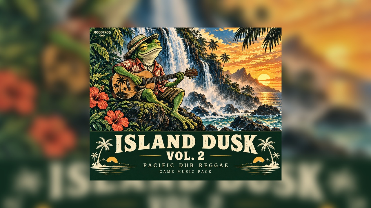 Media 1 for listing Island Dusk Vol 2 - Pacific Dub Reggae Game Music Pack