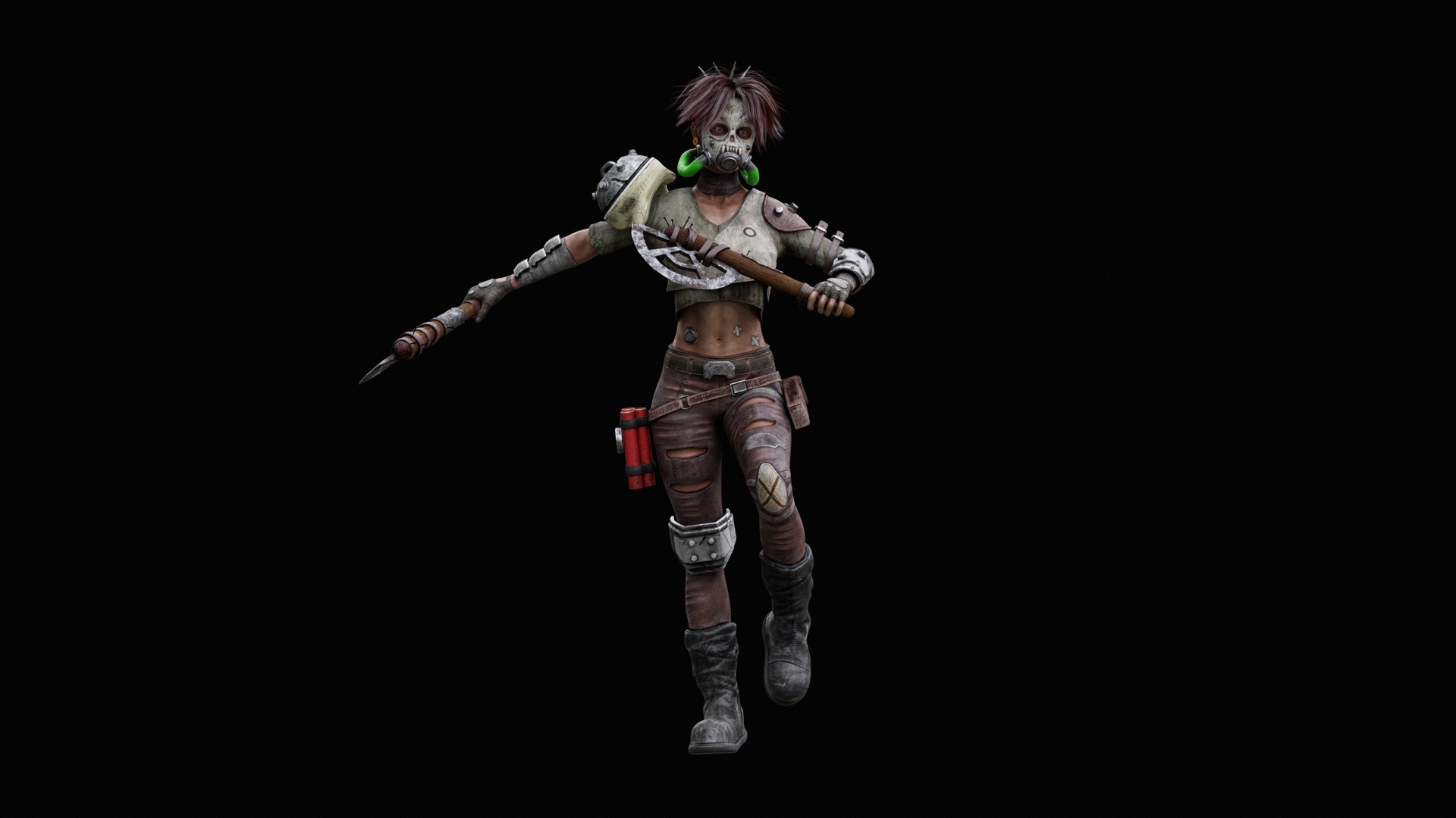 Media 1 for listing Mad Girl – Wasteland Survivor