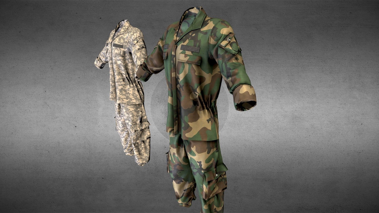 Media 1 for listing soldier uniform