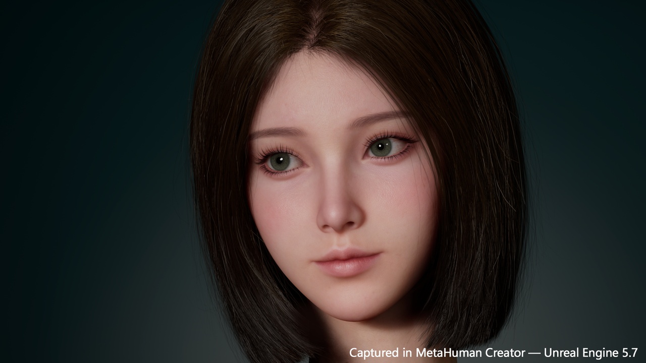 Media 1 for listing Asian Girl 07 - MetaHuman
