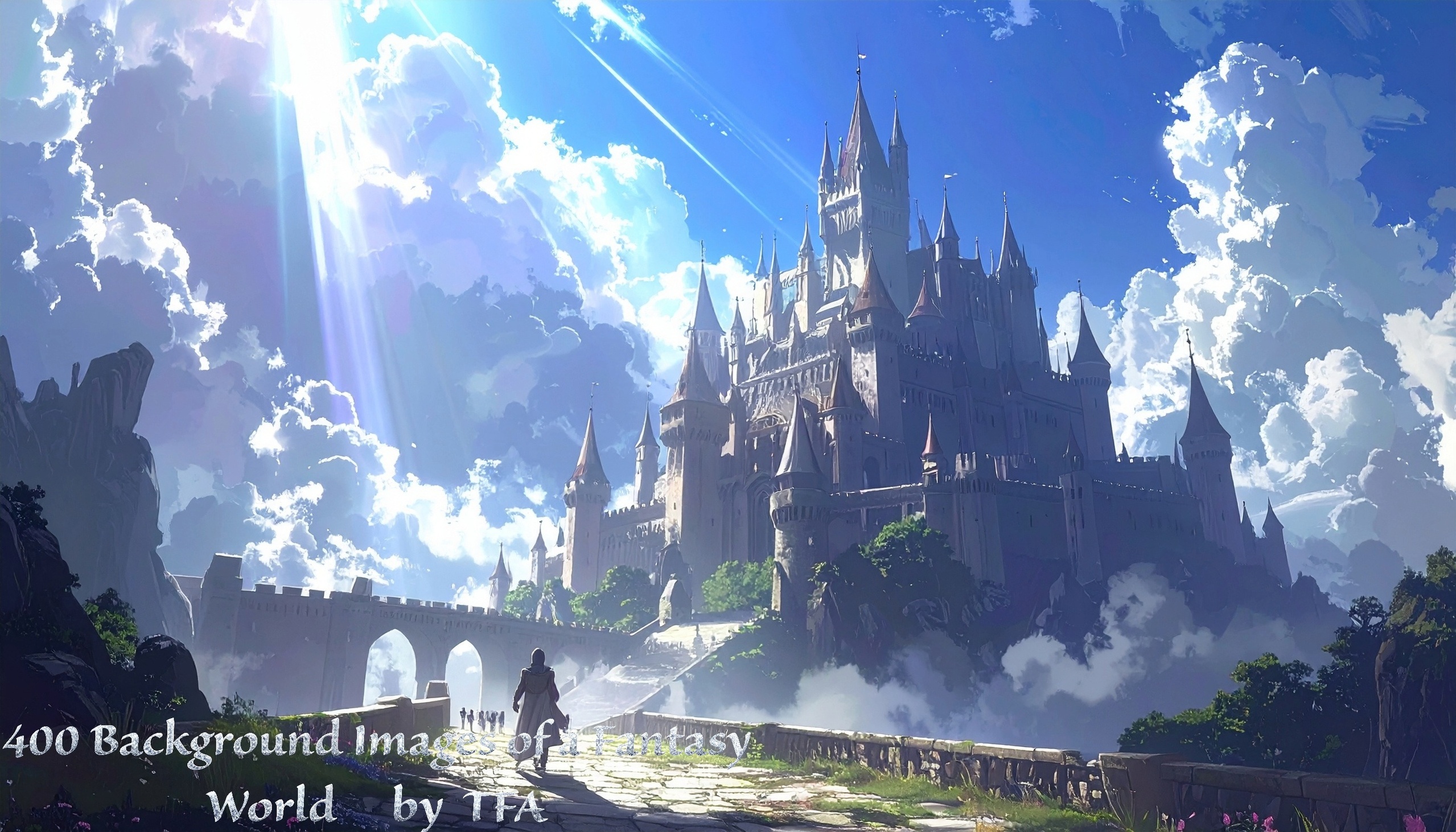Media 1 for listing 400 Background Images of a Fantasy World
