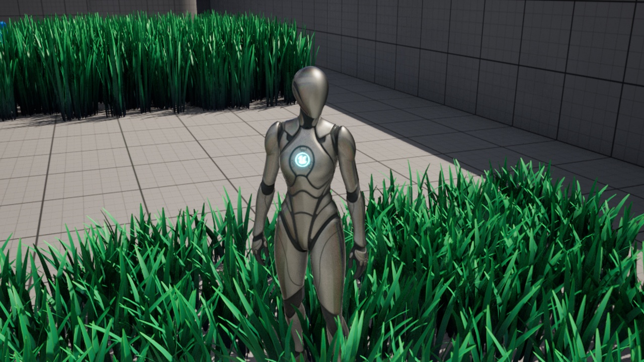 Simple interactive Grass & Foliage Material | Fab