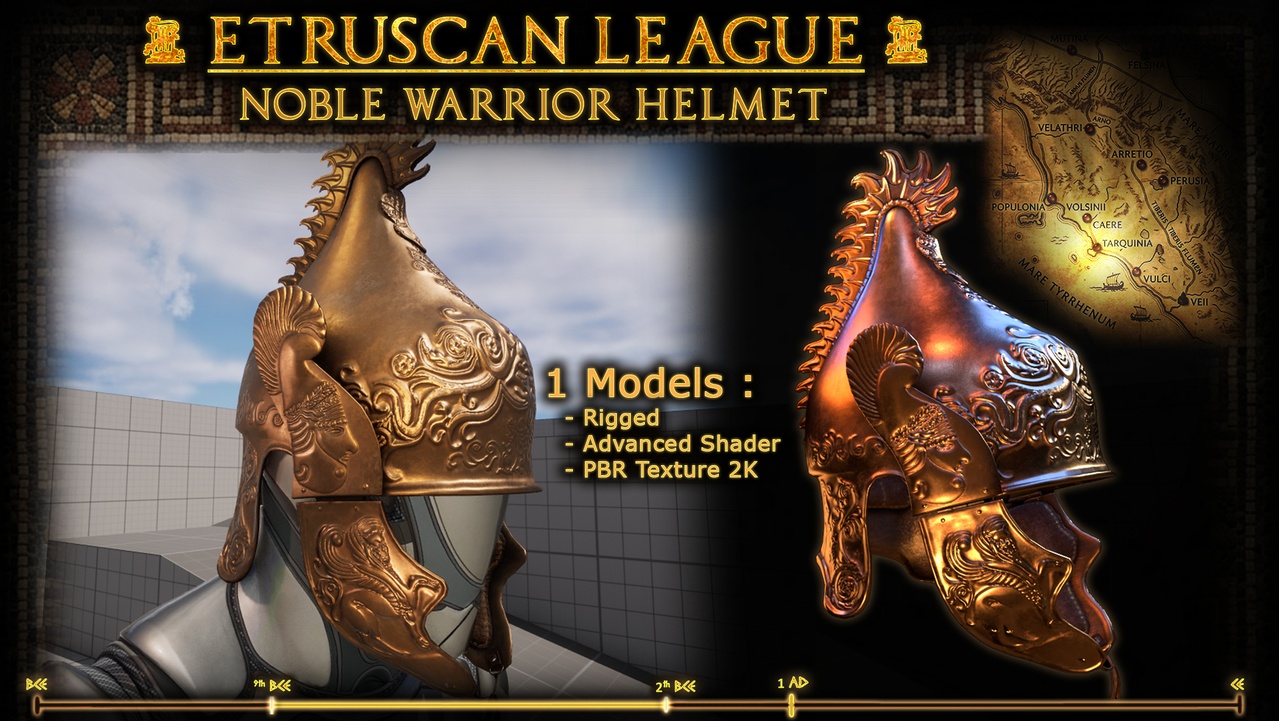 Media 1 for listing Etruscan Noble Helmet