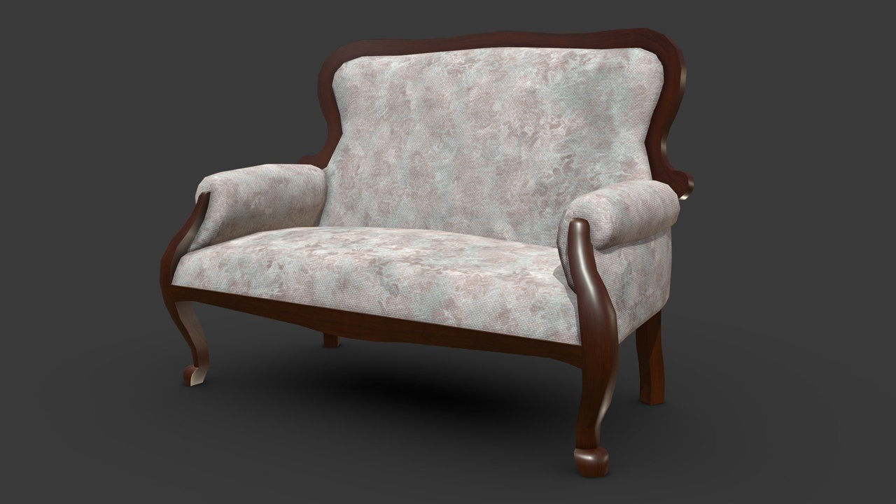 Media 1 for listing Victorian Sofa/Settee