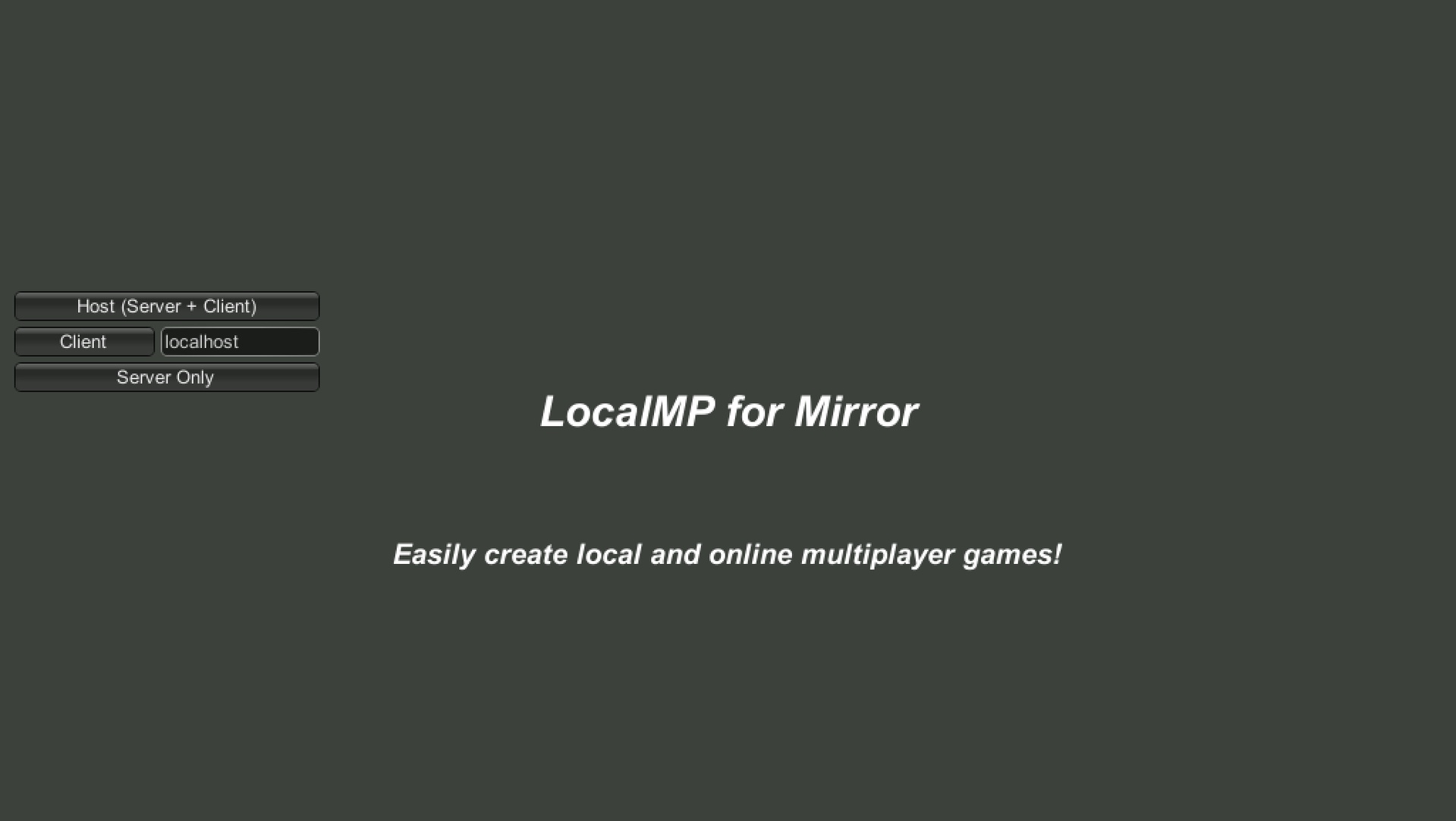 Media 1 for listing Local Multiplayer for Mirror