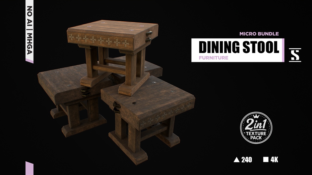 Media 1 for listing Dining Stool «Borg&Sons»
