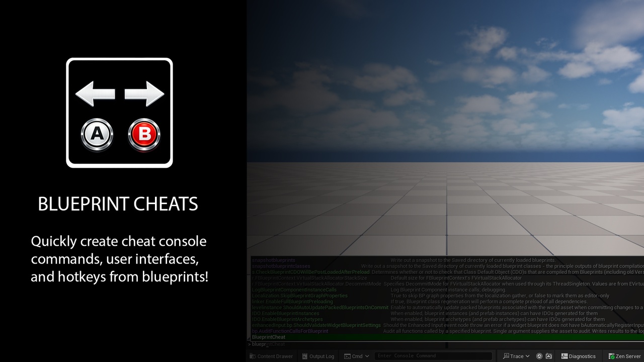 Media 1 for listing Blueprint Cheats