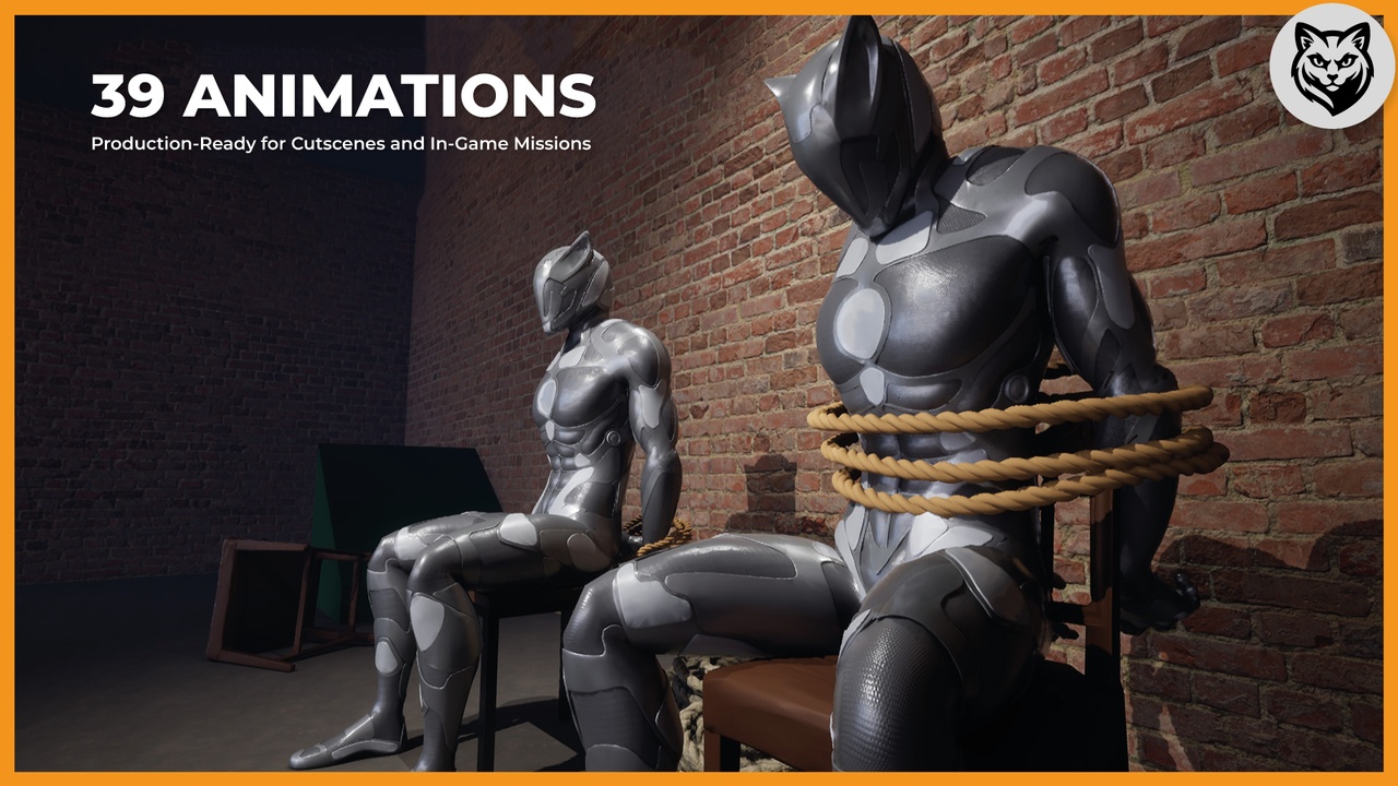 Media 1 for listing Hostage Animation Pack