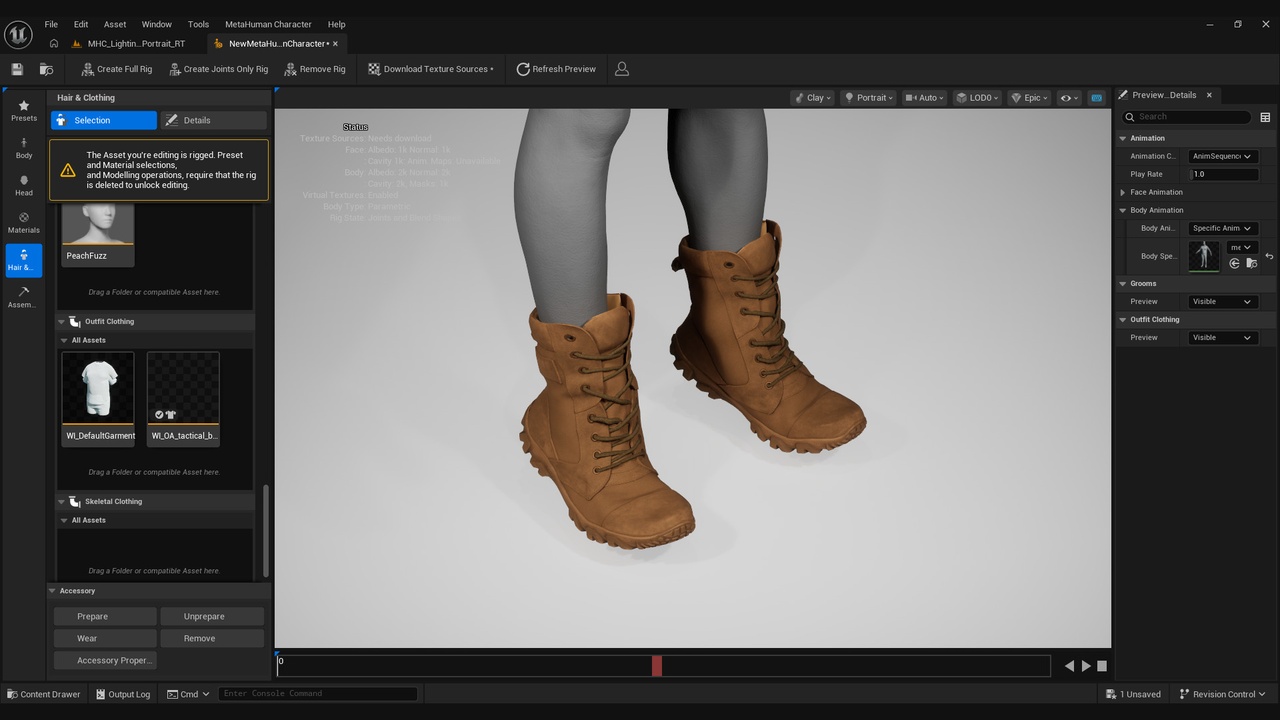 Media 1 for listing Tactical Boots Metahuman 23 - MHPKG