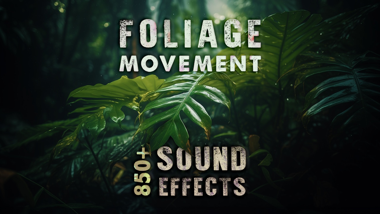 Media 1 for listing Foliage Movement Sound Effects - Vol I