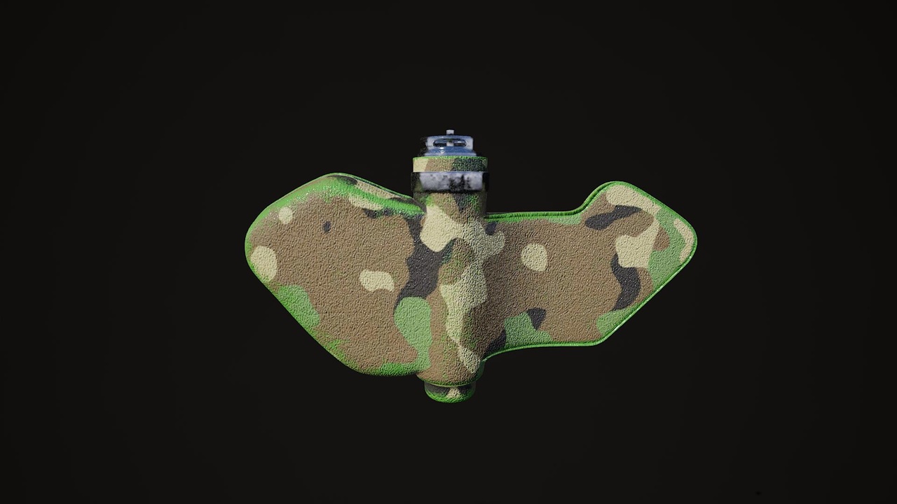 Media 1 for listing Woodland Petal explosive mine highpoly model