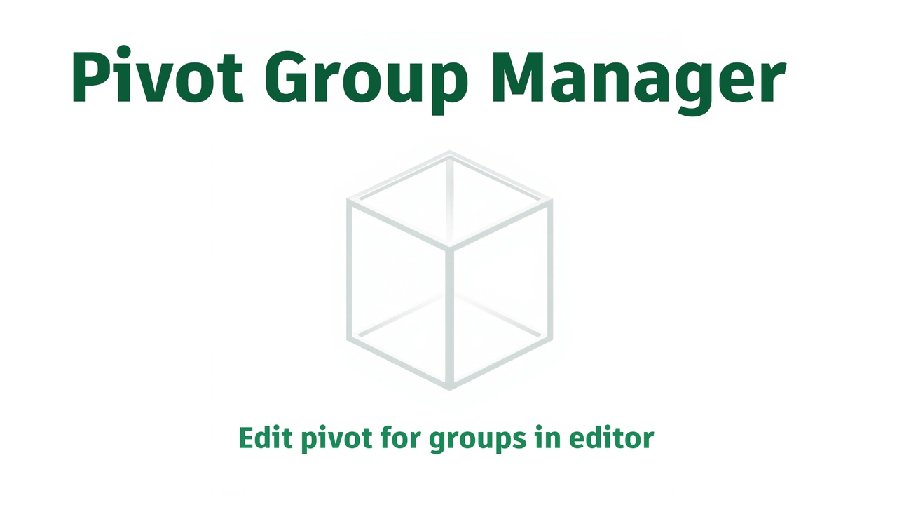 Pivot Group Manager 제품 등록을 위한 미디어 1개