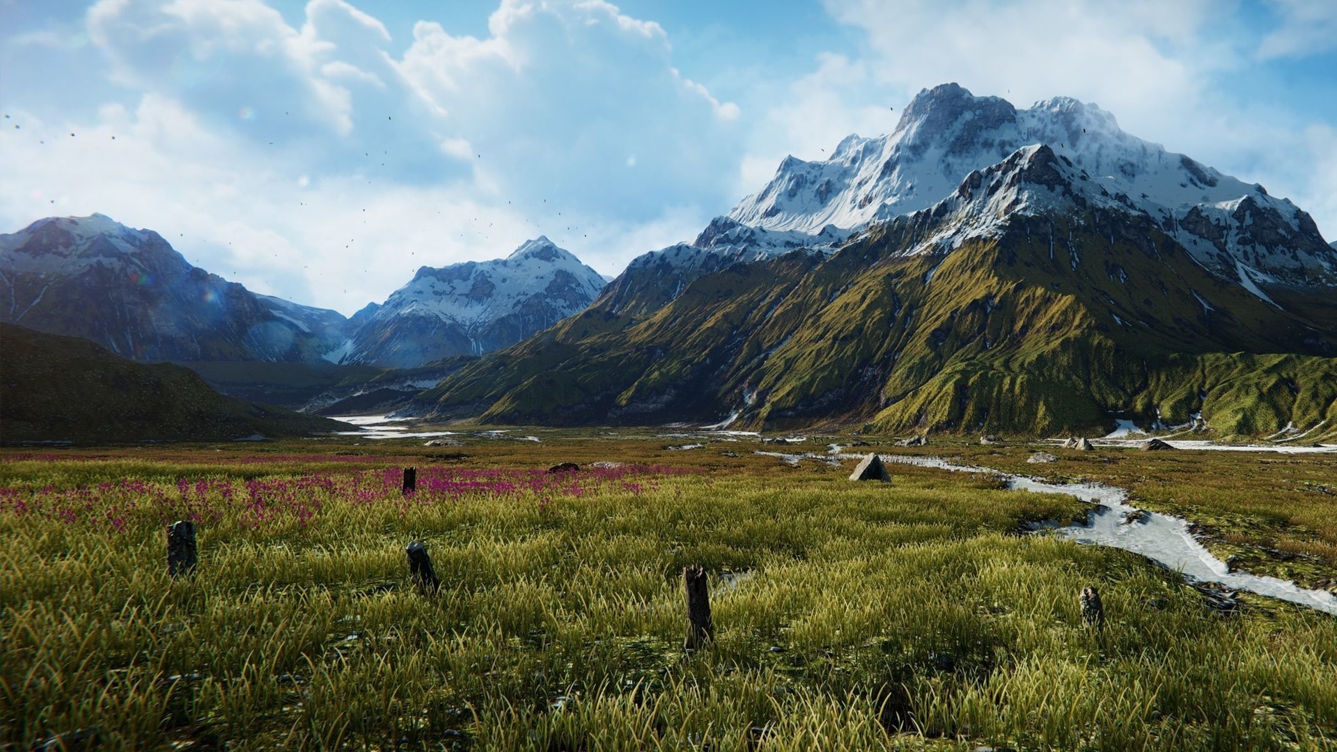 商品 Mountain River Valley Environment - Unity 2017+ 的媒体 1