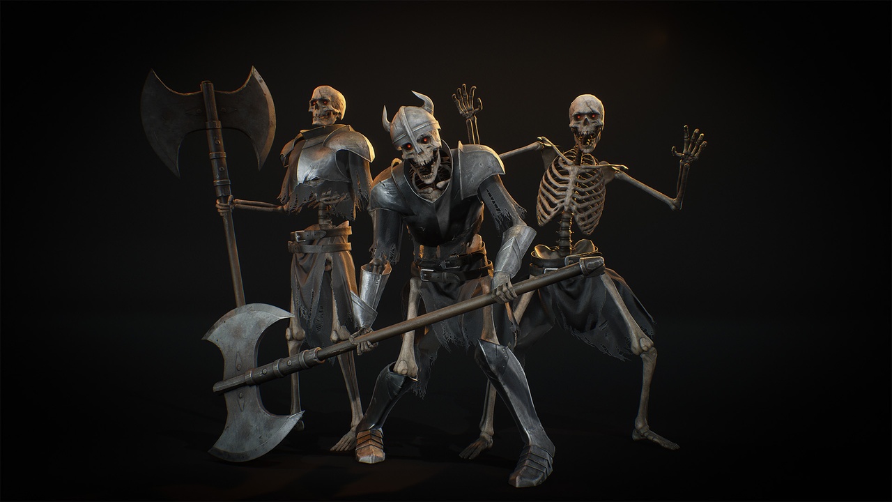 Media 1 for listing Modular Skeleton Warrior