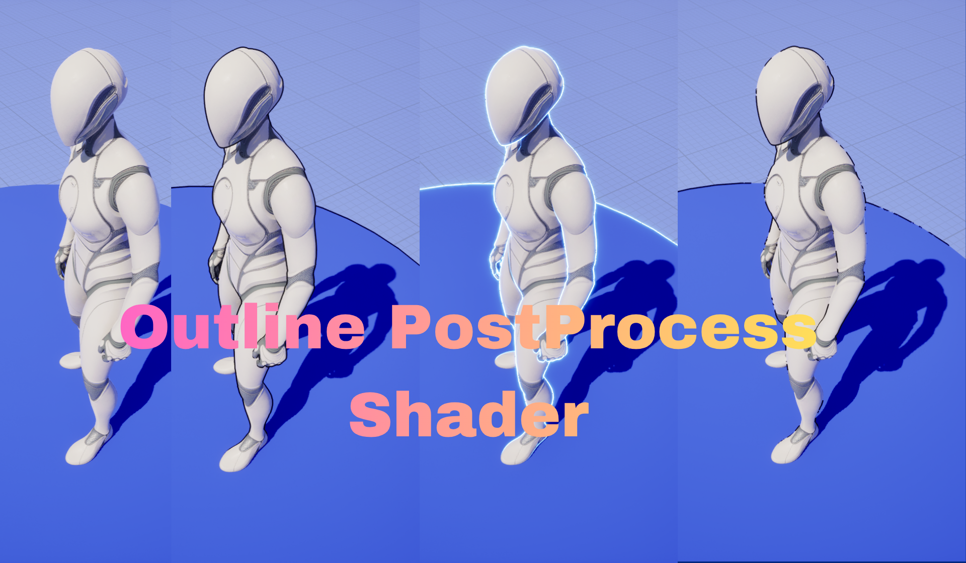 UE5 Advanced Outline Post Process Shader – Stylized Edge Detection | Fab