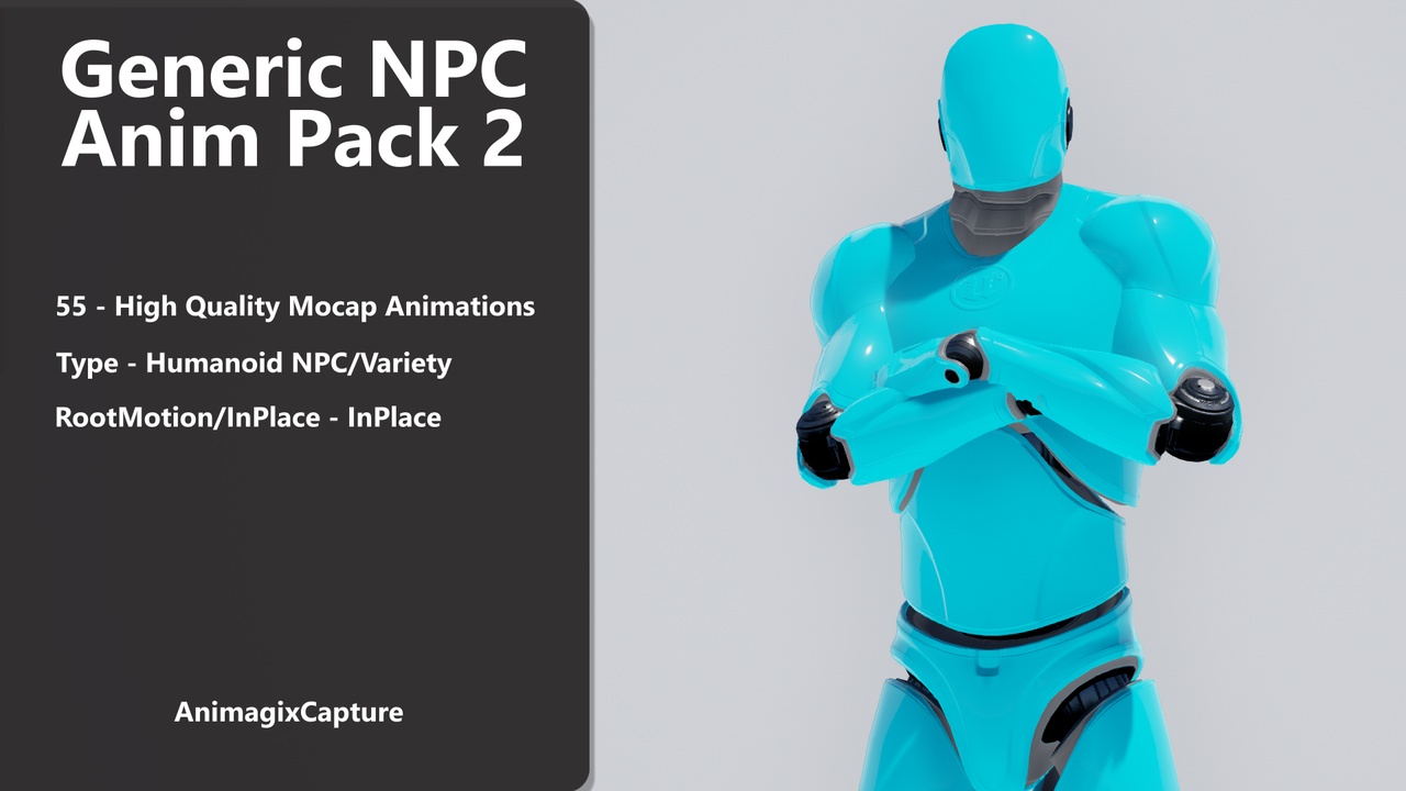 Media 1 for listing Generic NPC Anim Pack 2