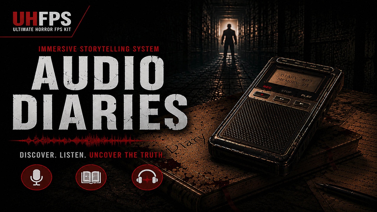 Media 1 for listing Audio Diaries for Ultimate Horror FPS Kit