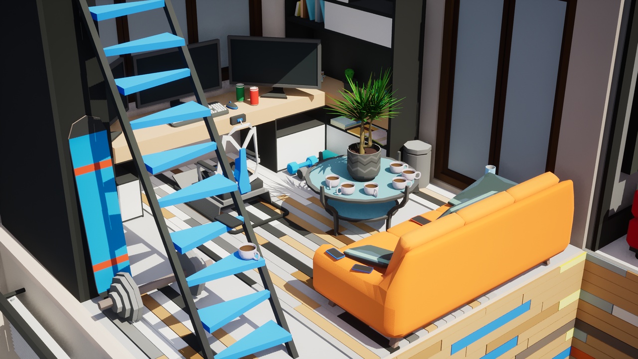 Media 1 for listing Low Poly 15 Rooms 1