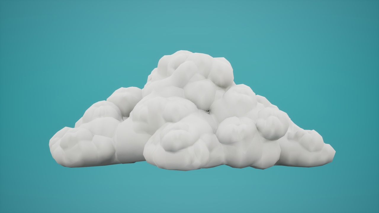 Media 1 for listing Stylized Cloud 01
