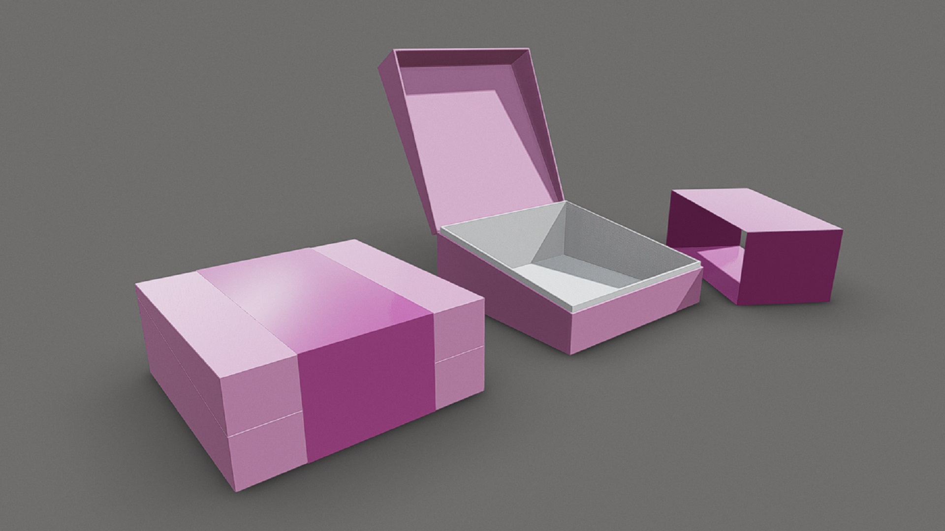 Diagonal Lid Gift Box | Fab