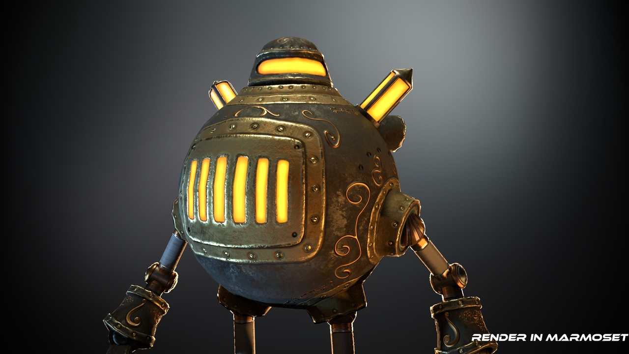 Media 1 for listing Steampunk robot