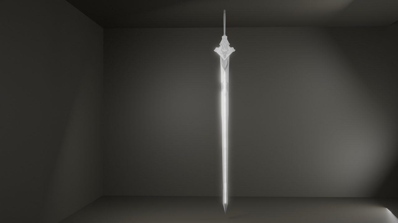 Fantasy Sword - Game Ready | Fab