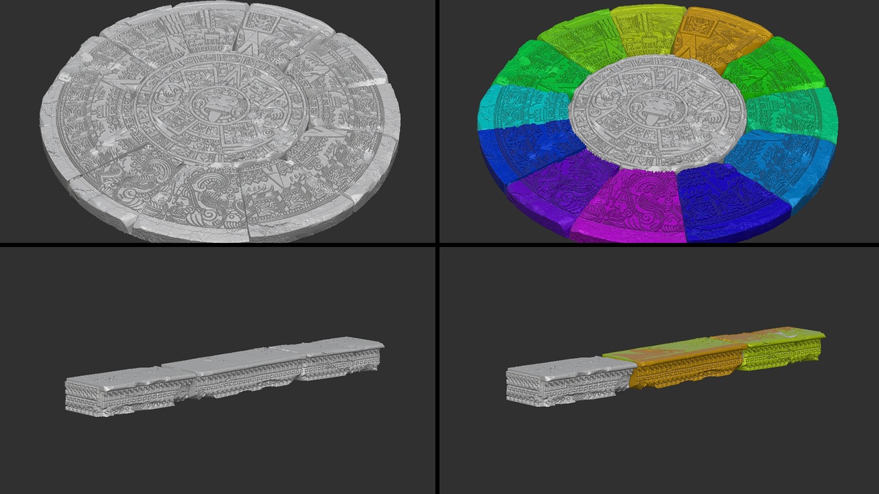 Media 1 for listing Secret Temple High Poly Sculpt 40 Meshes