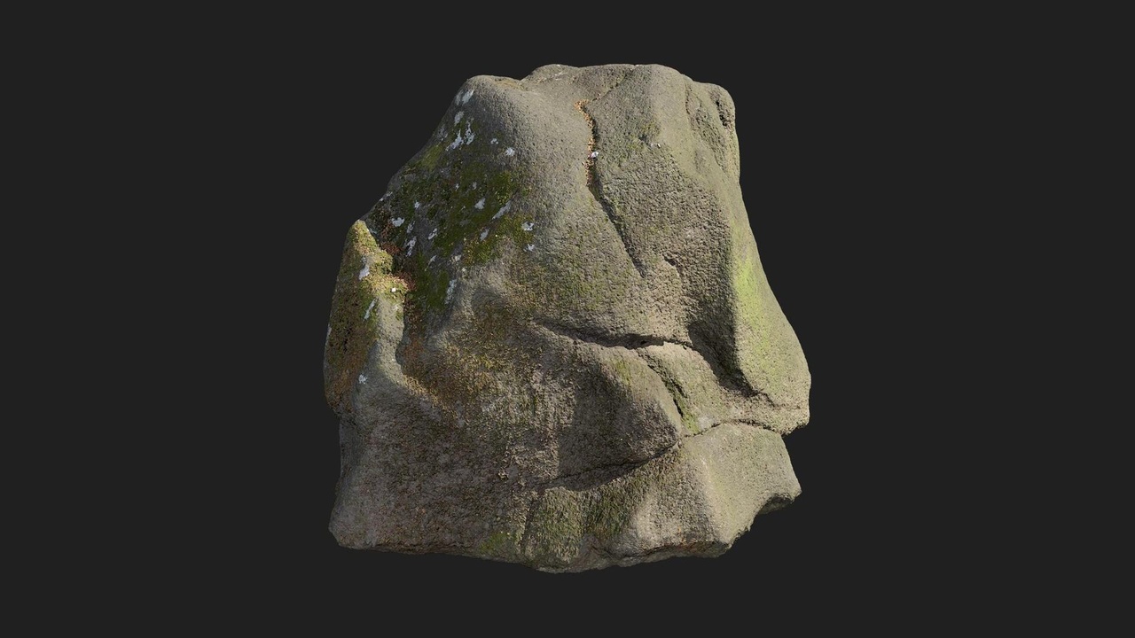 Media 1 for listing Japanese Mossy Boulder