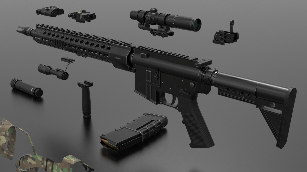 Media 1 for listing M4 Tactical 2 (Fps - Tps)