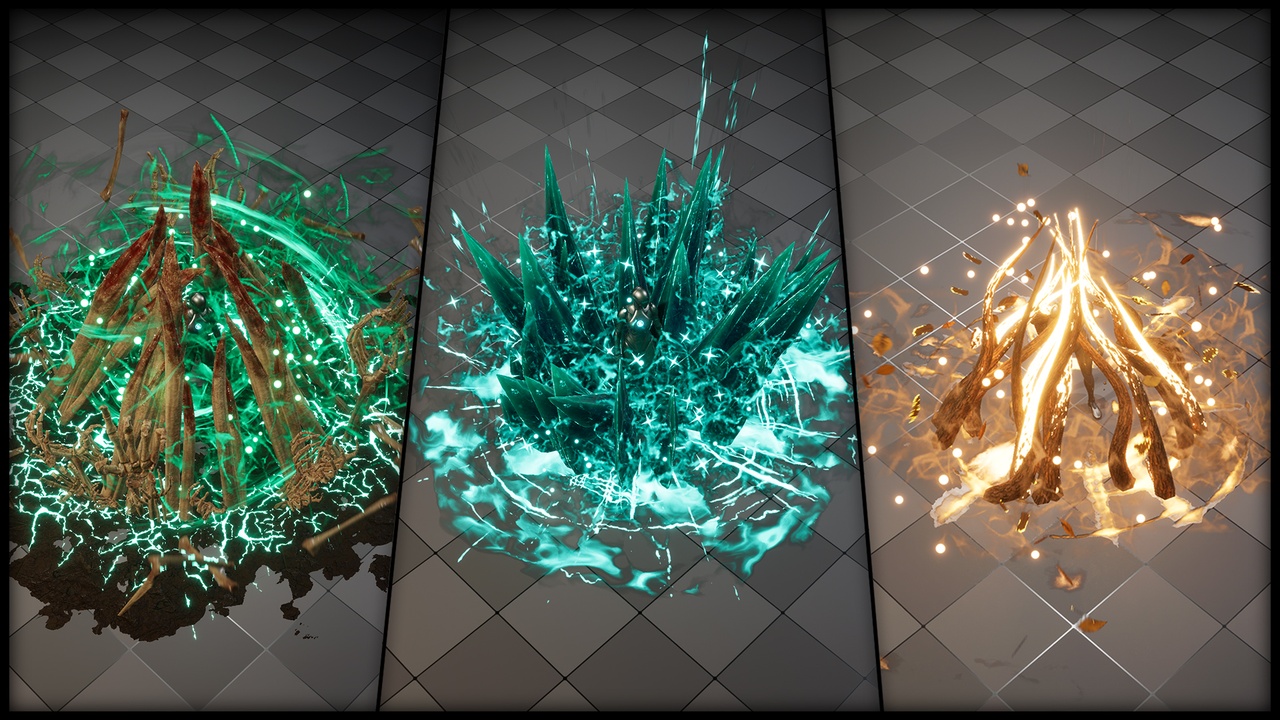 Media 1 for listing Pack Magic Effects Niagara 4